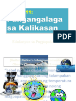 Pangangalaga NG Kalikasan Final