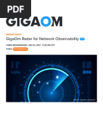 Gigaom Radar For Network Observability