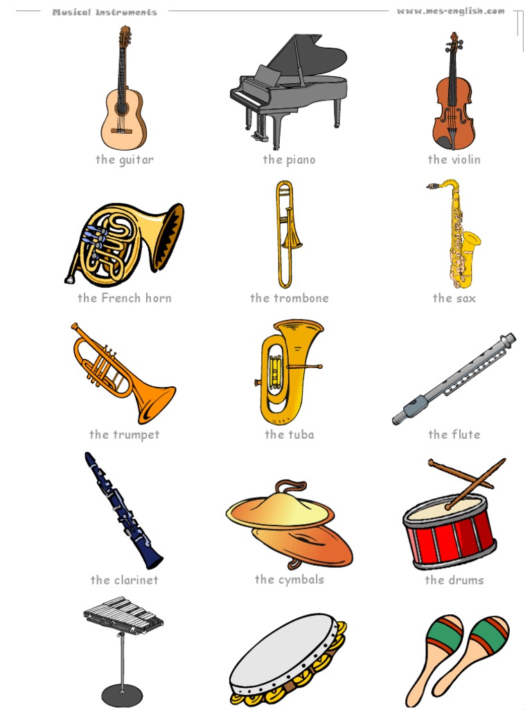 Classification of Musical Instruments | PDF