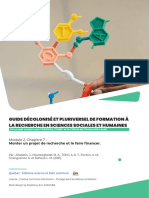 Guide Decolonise Pluriversel Formation Recherche Sciences Sociales Humaines