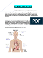 Diabetes Type 2 and How It Arises