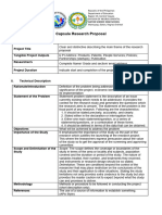Capsule-Research-Proposal Template SSHS