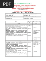 II SEM BSC Blownup and Practical List Final