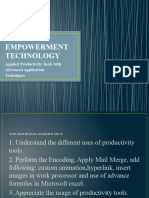 Empowerment Technology Tools