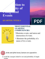 2023 2024 Introduction To Probability of Compound Events For Students Activity