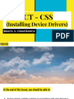 3Q - 4COMPUTER SYSTEMS SERVICING Installing Device Drivers