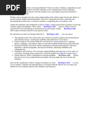 Research Paper Georgia Okeeffe