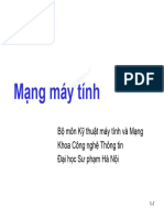 Mạng máy tính: Bộ môn Kỹ thuật máy tính và Mạng Khoa Công nghệ Thông tin Đại học Sư phạm Hà Nội