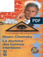 Noam Chomsky - La doctrine des bonnes intentions (Fayard)