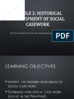 Module 2 - Historical Development of Casework