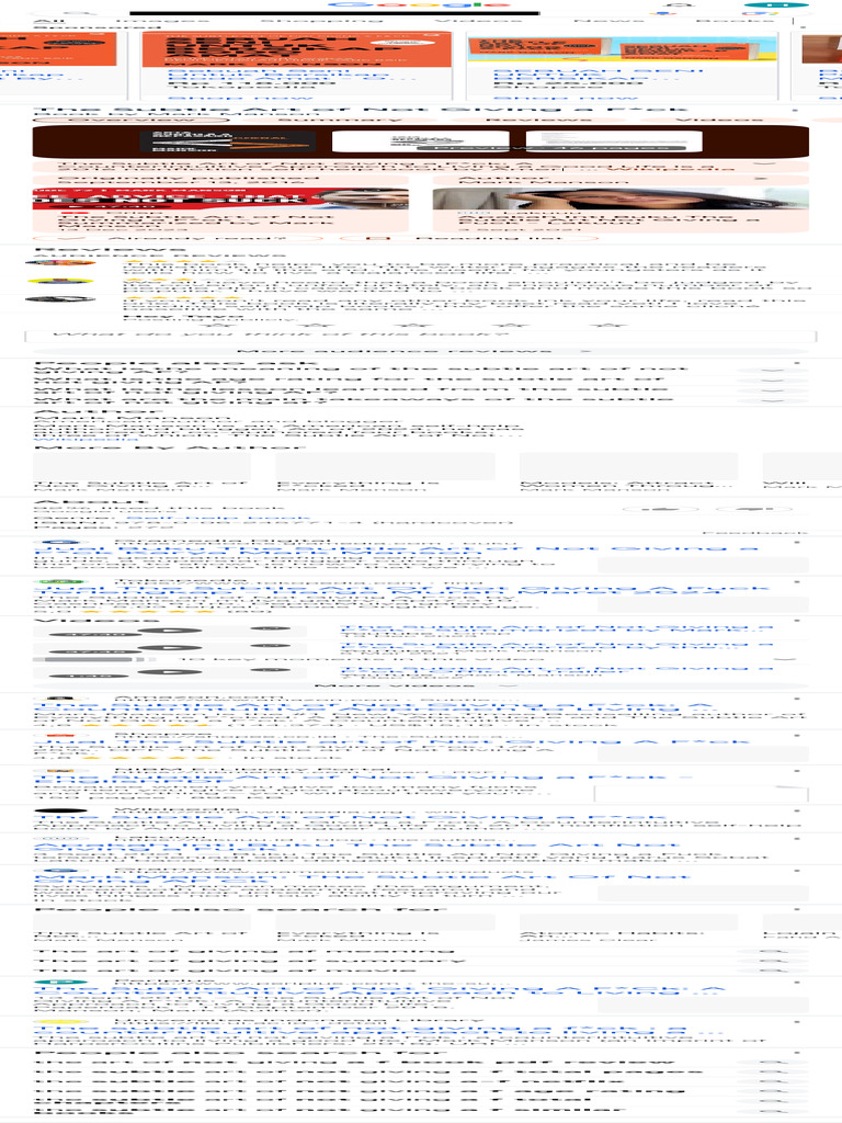 The Art of Giving A F Google Search PDF