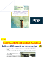 Les Pollutions Des Milieux Naturels 2019 Sans ANIMATION