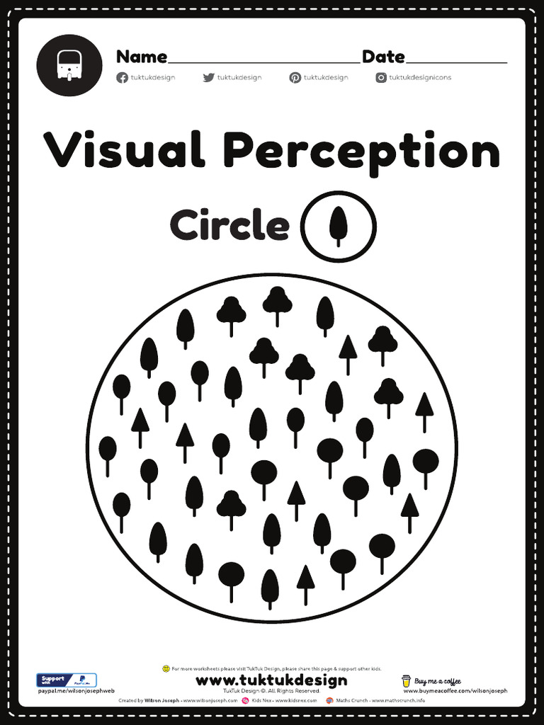 03 Visual Perceptual Skills Activity | PDF