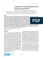 Biểu hiện và tinh chế đoạn rút gọn peptide ngoại bào của enzyme chuyển đổi angiotensin 2 (trhACE2) có khả năng gắn với protein gai của SARS-CoV-2