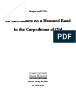 20 Encounters On A Haunted Road in The Carpathians of Old (v1.4 BW) (LotFP)