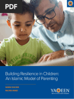 Building Resilience in Children-An Islamic Model of Parenting