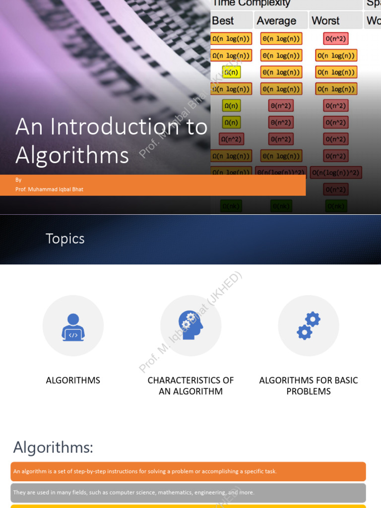 1.3 An Introduction To Algorithms | PDF