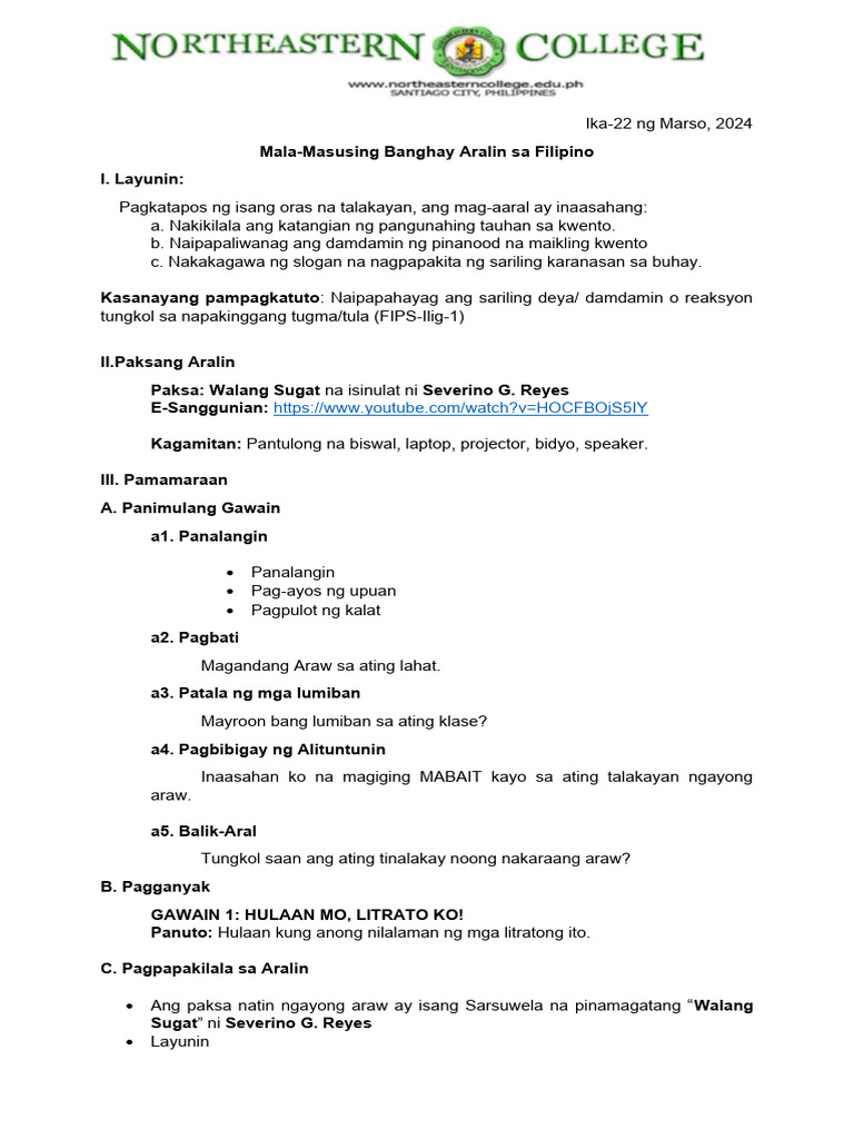 LP A2 WALANG SUGAT Done | PDF