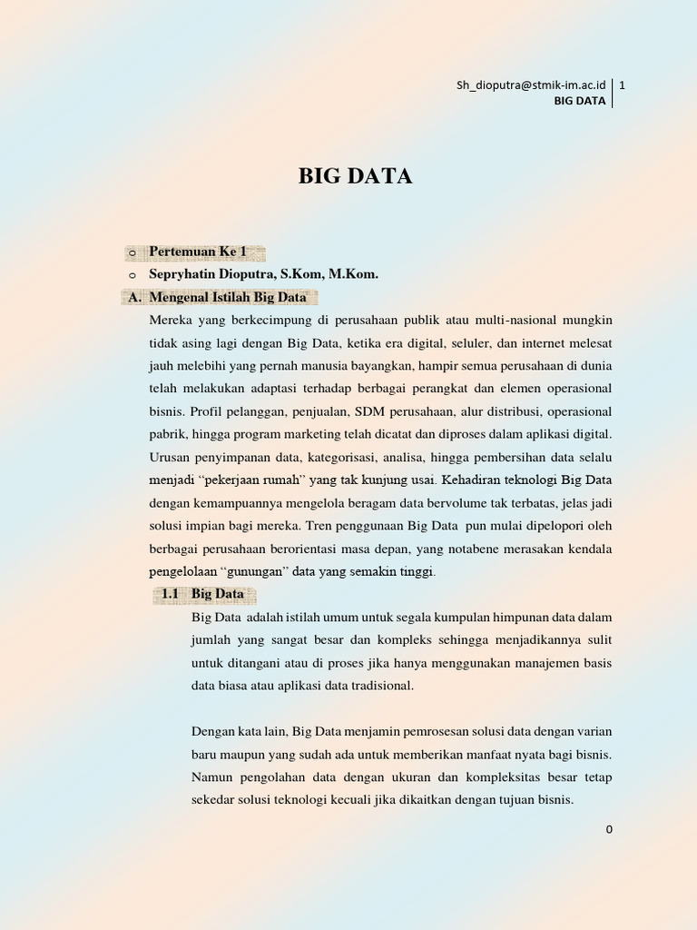 Big Data | PDF