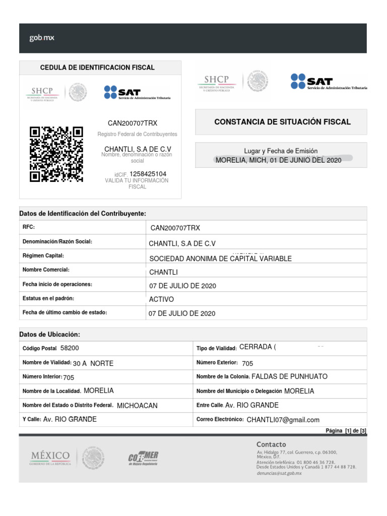 Cedula de identificacion fiscal pdf impuesto sobre la renta