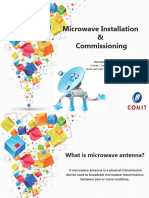 Microwave Installation and Commisioning