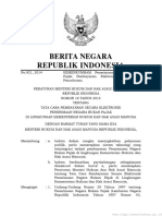 Permenkumham No 18 Tahun 2014 Tentang Pembayaran Secara E-PNBP