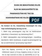 Ang Pagkukusa NG Makataong Kilos at Mga Salik Na Nakaaapekto Sa Pananagutan NG Tao Sa Kahihinatnan NG Kilos at Pasiya