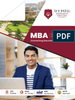 D.Y. Patil MBA Brochure (Premium Plan)