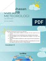 Pembahasan OSK 2018 (Meteorology)