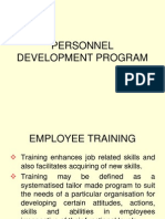 Personnel Development Program