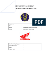 Buku Aktifitas Harian Prakerin