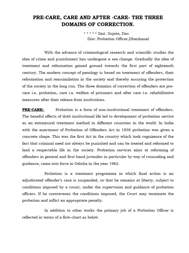 Probation Work Converted 597133 4IBzofVL | PDF | Probation | Prison