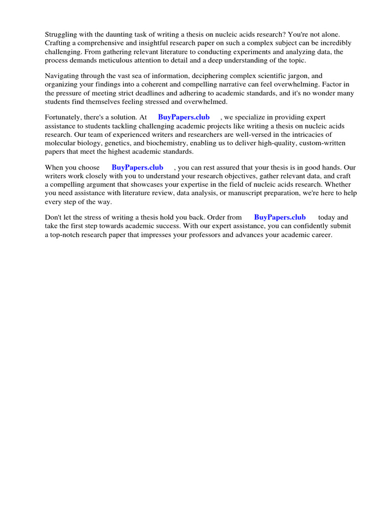 Nucleic Acids Research Paper Submission PDF Rna Dna