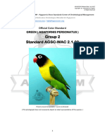 Agasscom Standards Agapornis Personatus English