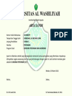 Ijazah ARYA SANDI