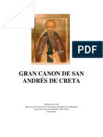 GRAN CANON DE SAN ANDRÉS DE CRETA (Revisión 2023)