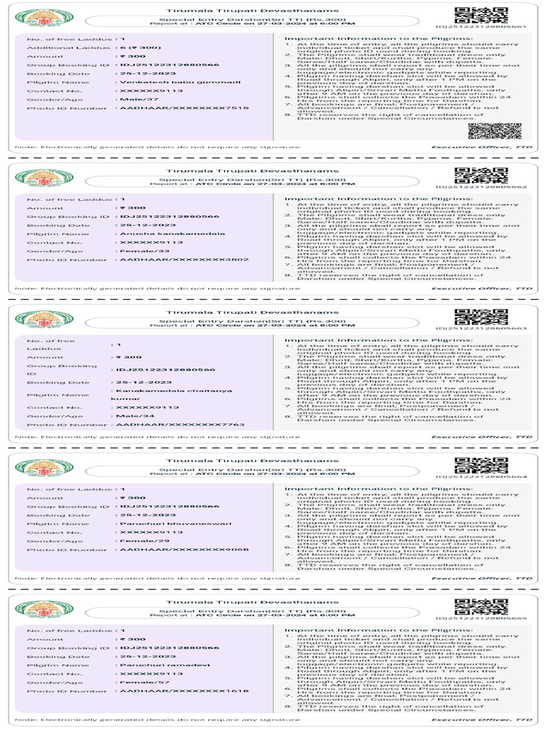 SED Receipt | PDF