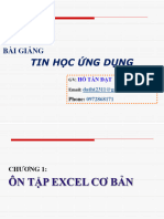 Bài giảng tin học ứng dụng