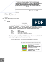 Contoh Undangan Rapat Evaluasi Diseminasi PPK23