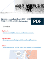 Pirmasis Pasaulinis Karas (II Dalis) - Padariniai