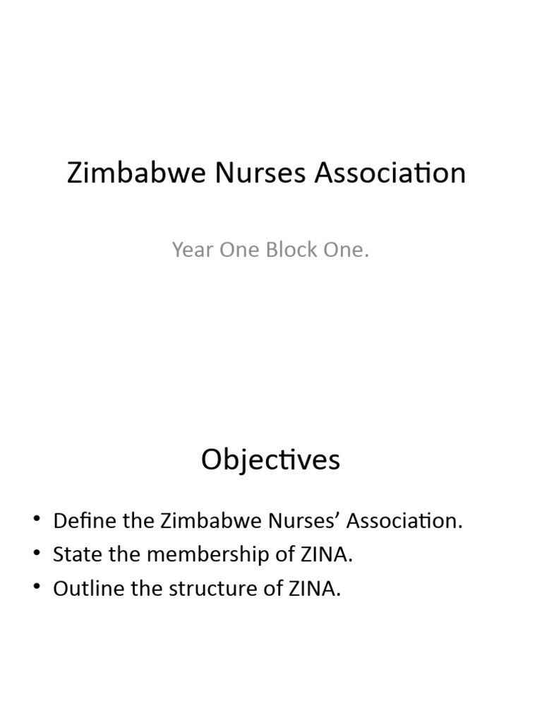 Lecture 11-Zimbabwe Nurses Association | PDF | Nursing | Zimbabwe