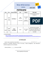 Autorização - EE - Dias Diferentes - 12CS