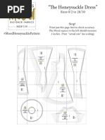 MDF159 Honeysuckle Pattern