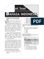 Paket Soal Bahasa Indonesia