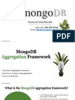 4 - MongoDB Aggregation Framework