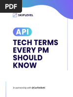 9 API Tech Terms Every Product Manager Should Know