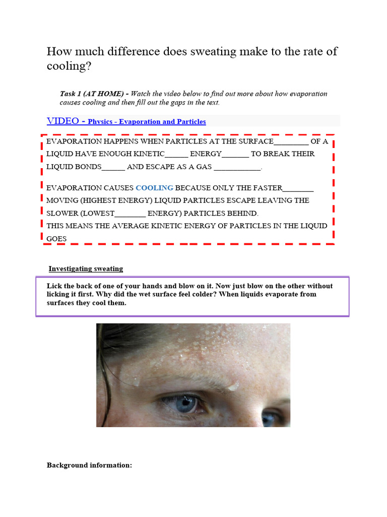 SWEATING | PDF