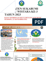 Kabupaten Sukabumi Menuju Wistara Ke-3