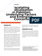 Discourse 2023-05-11 Escalating Radicalisation in Pakistan