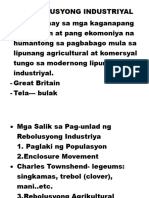 Ang Rebolusyong Industriyal